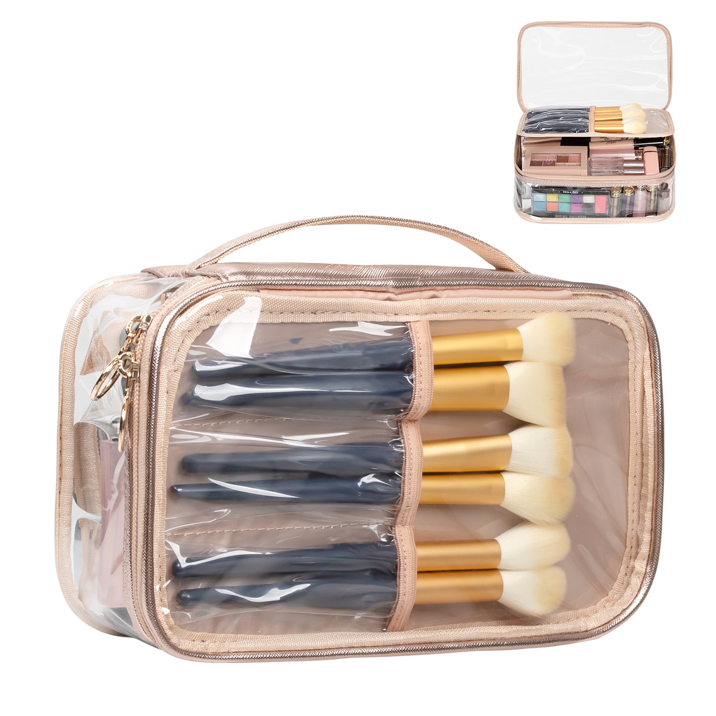 Portable Makeup Storage Organizer Cosmetic Bag