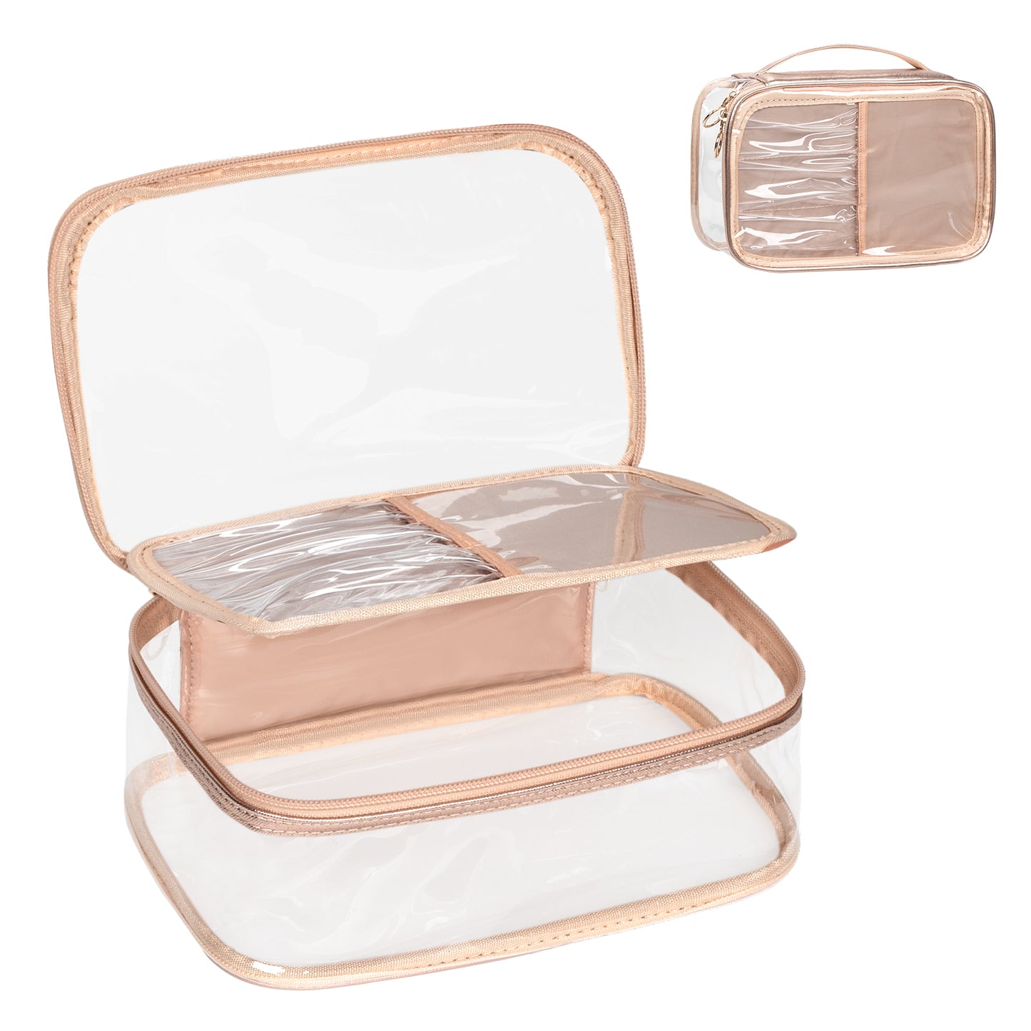 Portable Makeup Storage Organizer Cosmetic Bag