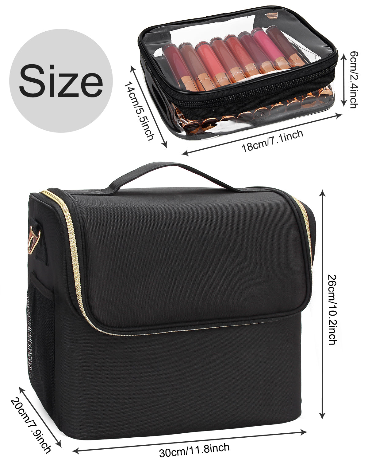Relavel makeup bag