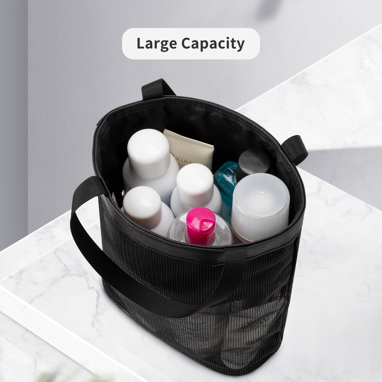 Large Capacity Quick Dry Shower Tote Bag