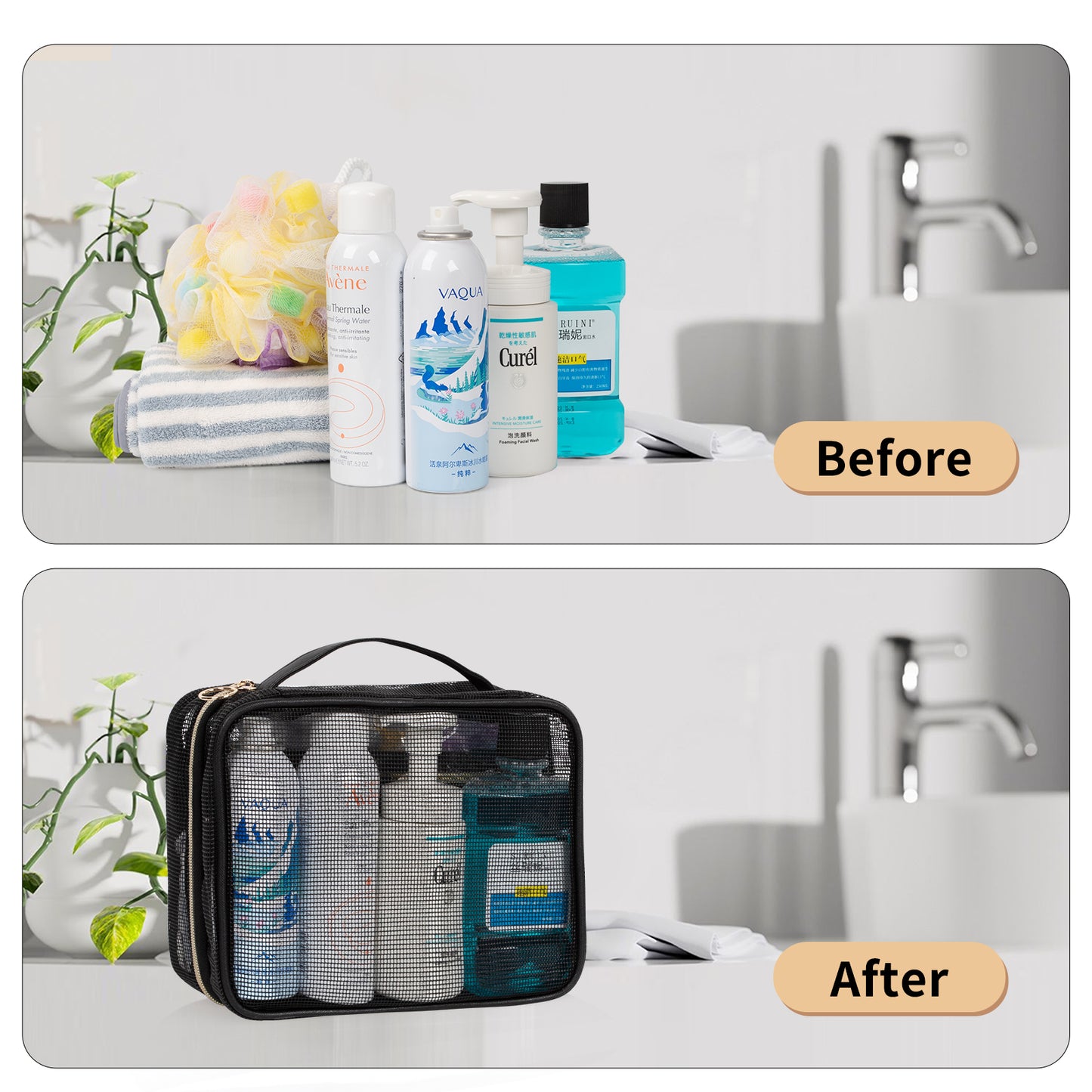 Draining Travel Bag
