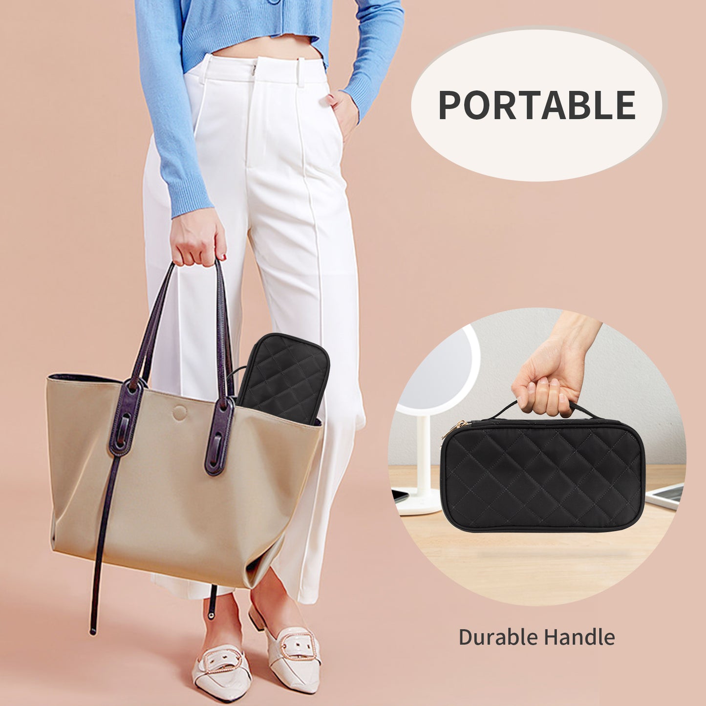 OCHEAL Small Makeup Bag