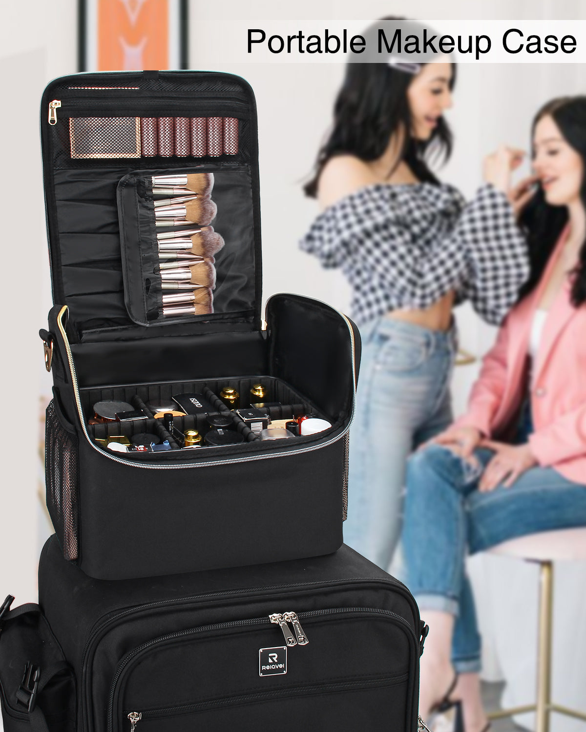Relavel makeup bag