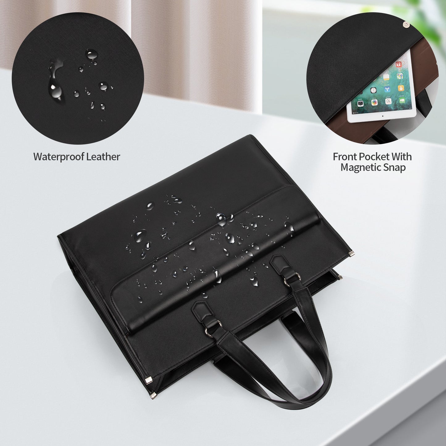 Women Briefcase Business Office Work Bag