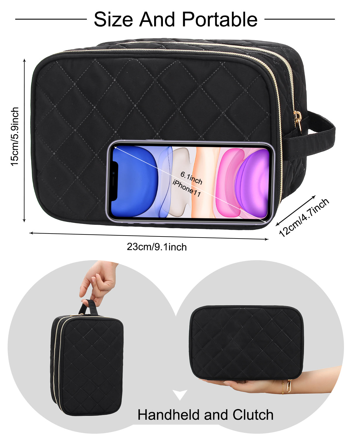 Double Layer Toiletry Organizer