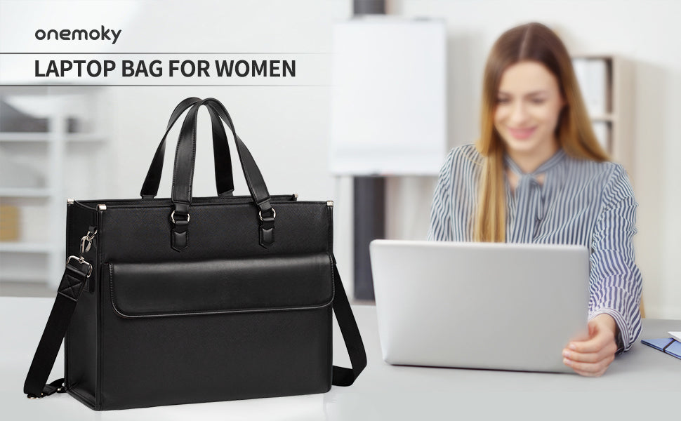 Women Briefcase Business Office Work Bag