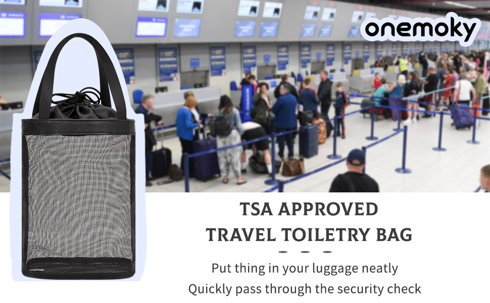 Large Capacity Quick Dry Shower Tote Bag