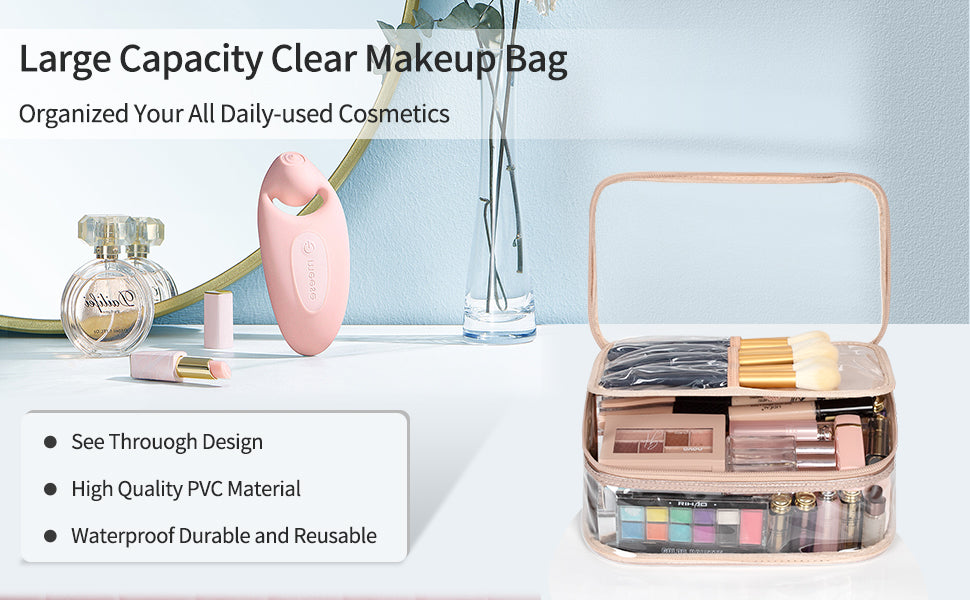 Portable Makeup Storage Organizer Cosmetic Bag