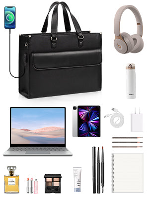 Women Briefcase Business Office Work Bag