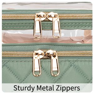 Double Layer Cosmetic Cases Travel Makeup Organizer Bags