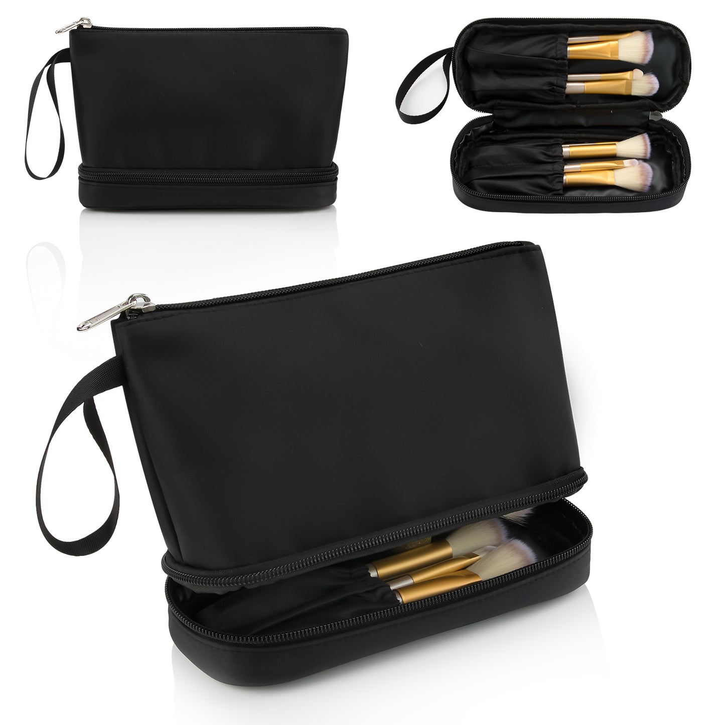 Relavel Clear Makeup Brush Bag
