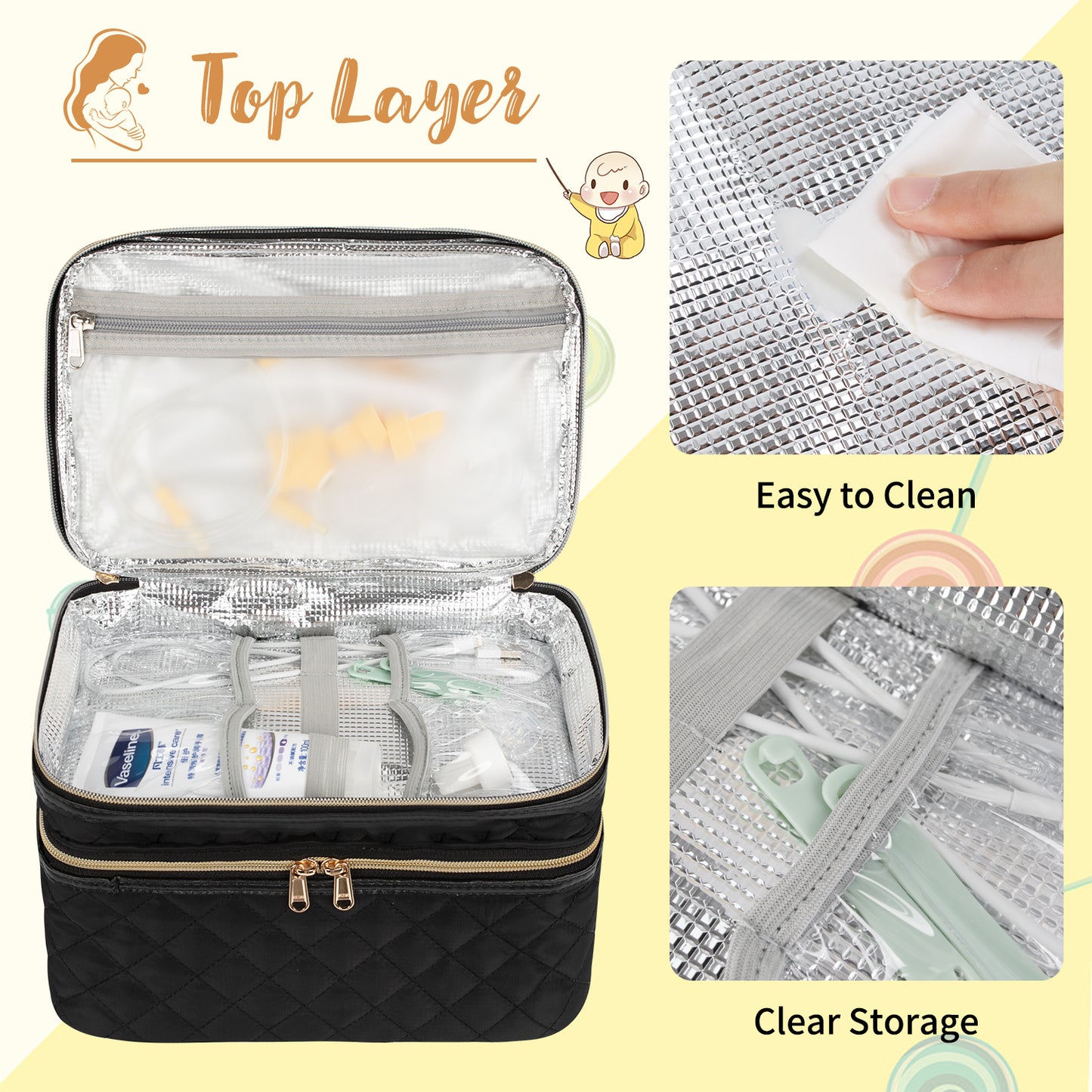Relavel Wearable Breast Pump Bag