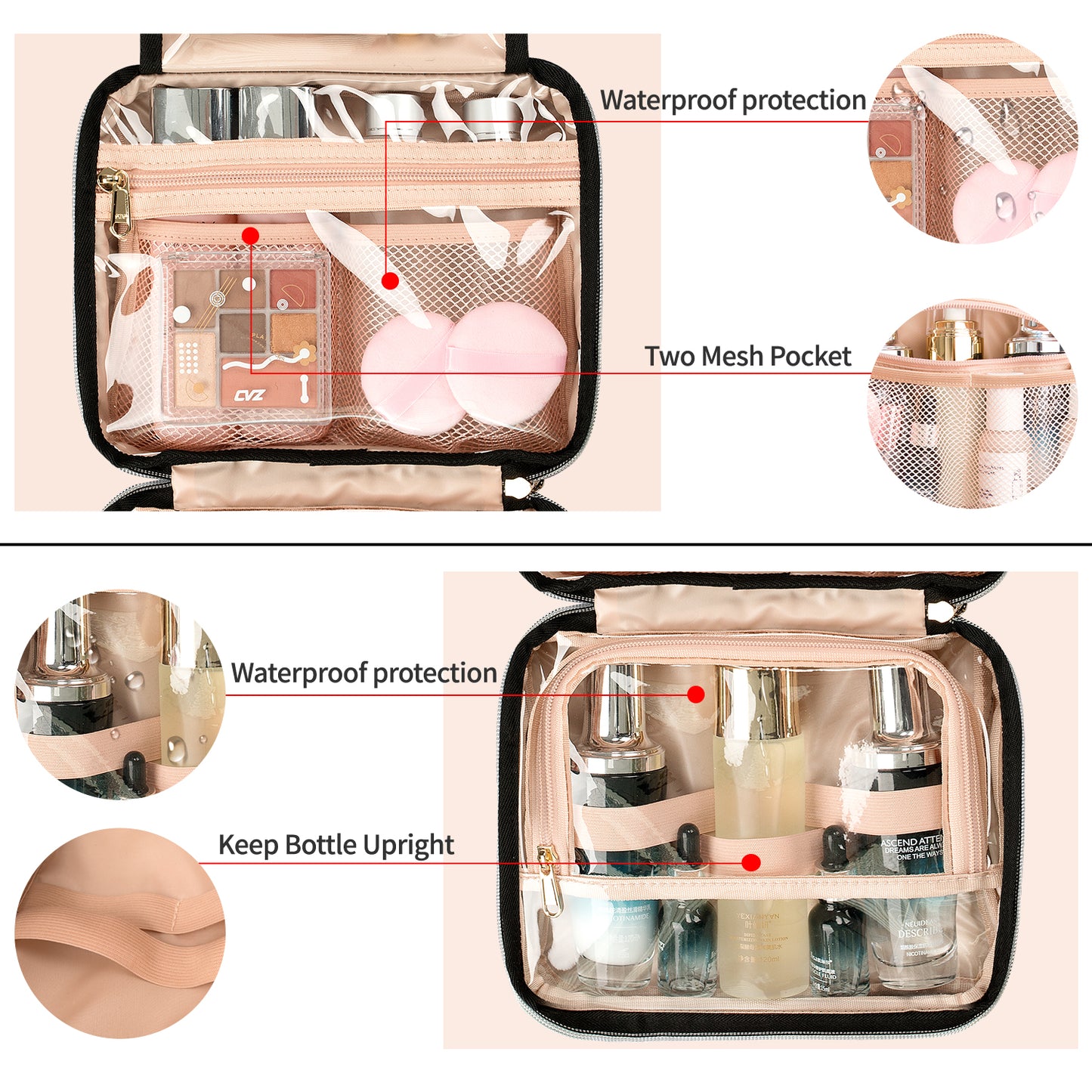 Relavel Travel Toiletry Bag