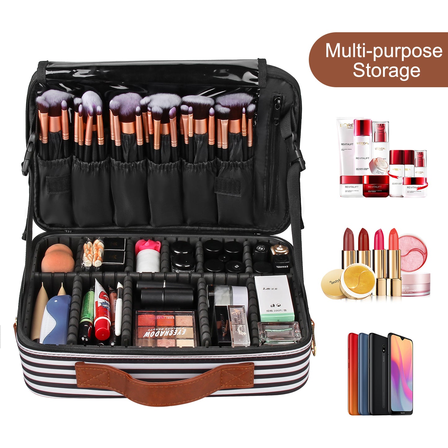Relavel Midum Makeup Organizer Case