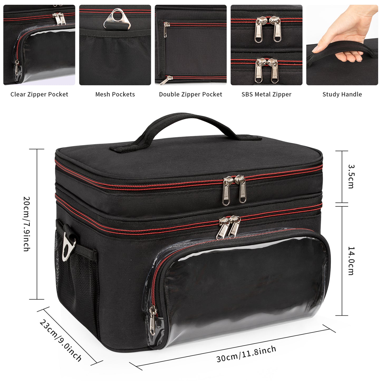 Relavel Heat Insulation Cooler Makeup Bag