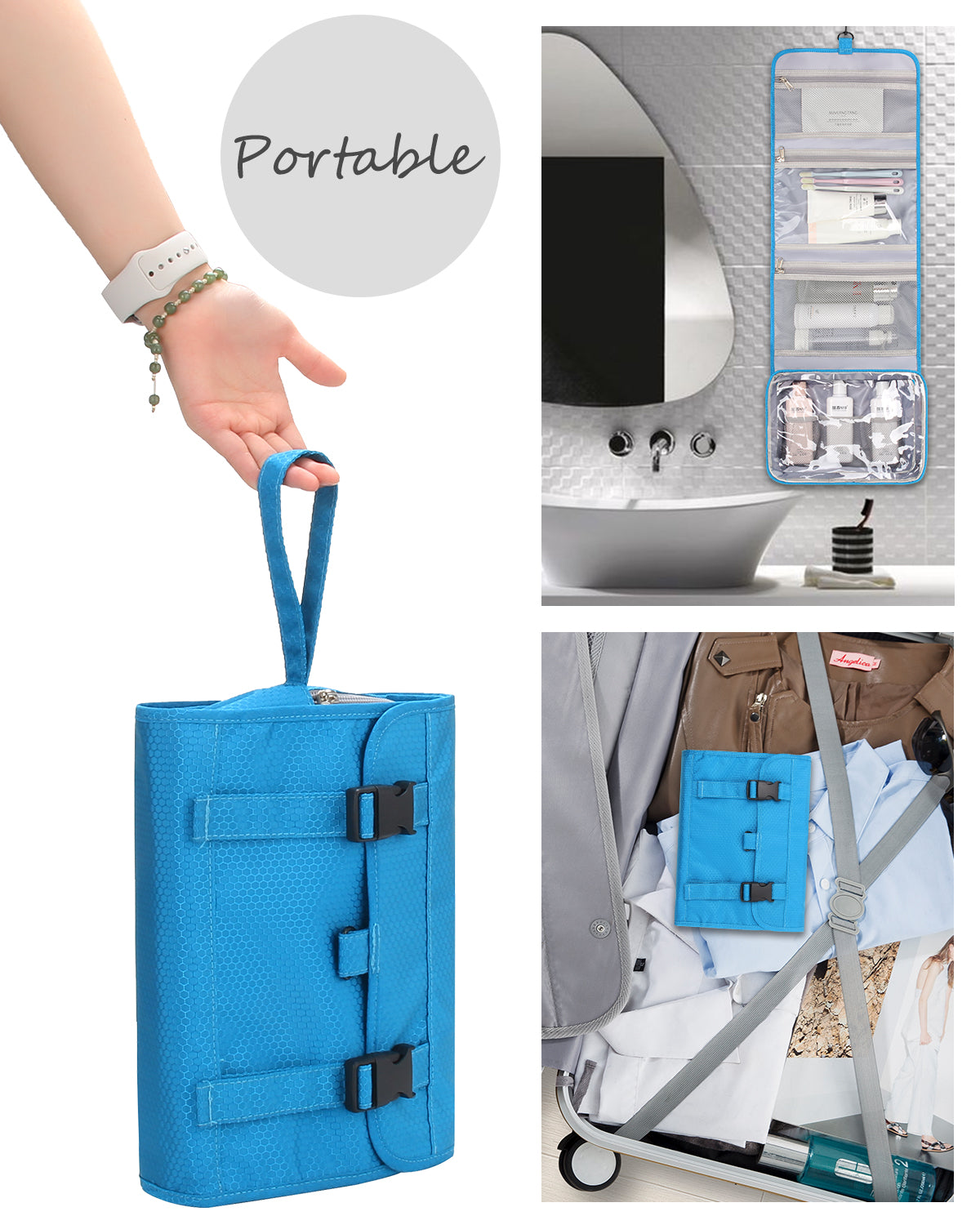 Relavel Travel Hanging Toiletry Bag