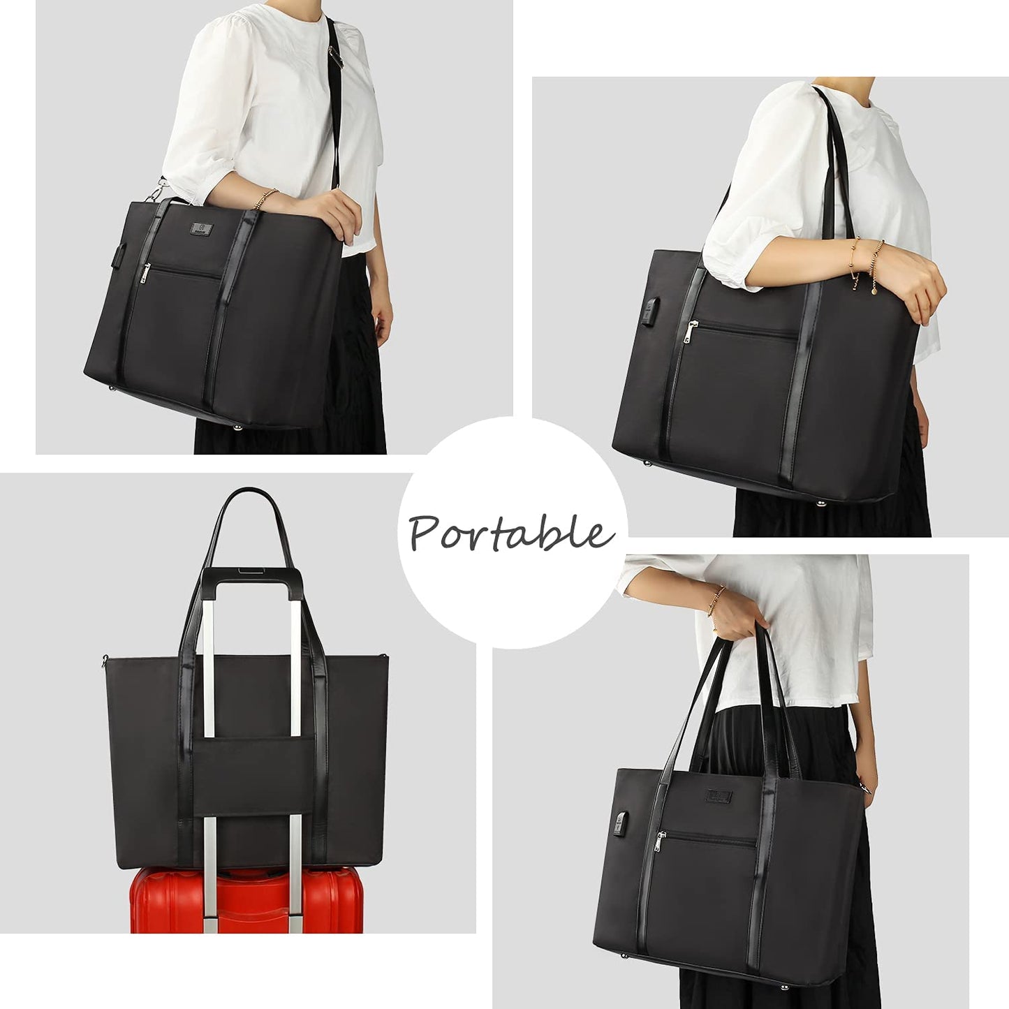 Relavel Large Women Work Bag Purse Teacher Bag