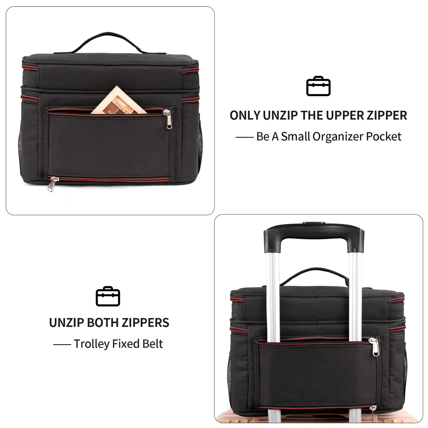 Relavel Heat Insulation Cooler Makeup Bag