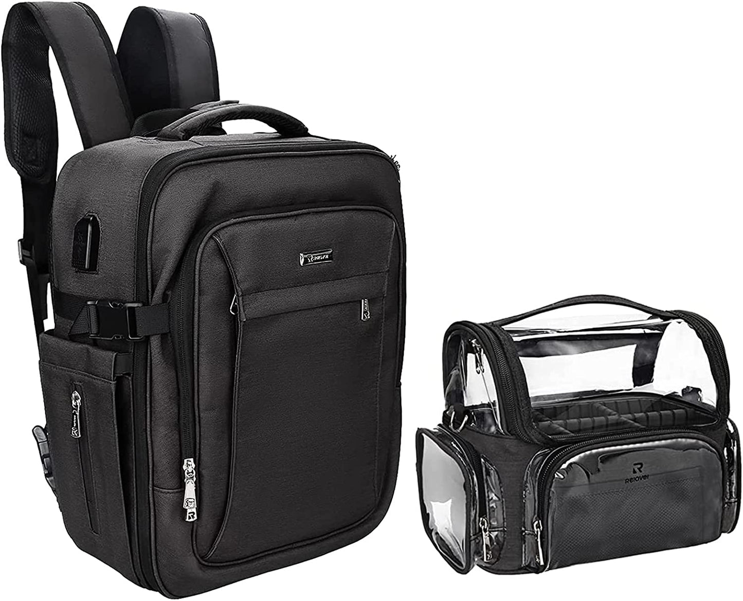 Relavel Large Travel Makeup Backpack Bag