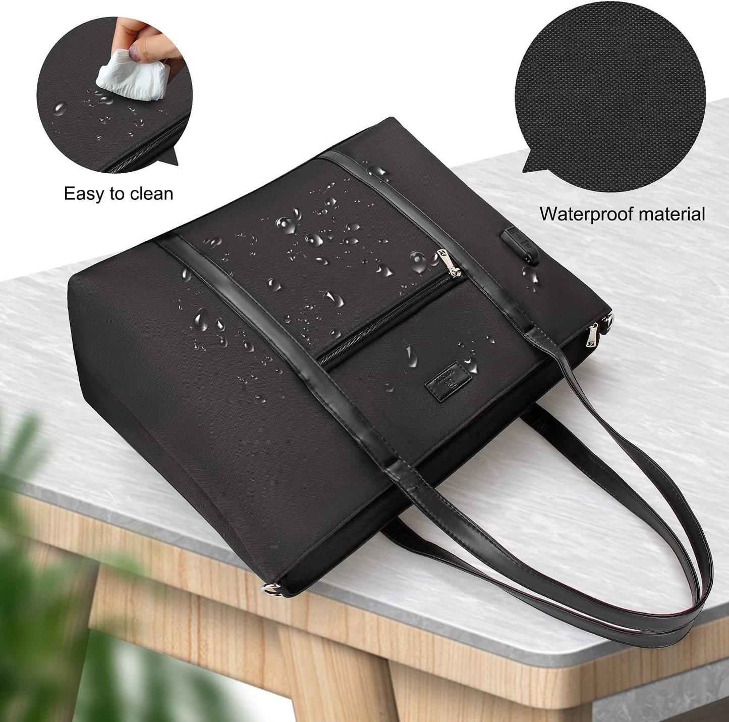 Relavel Large Women Work Bag Purse Teacher Bag