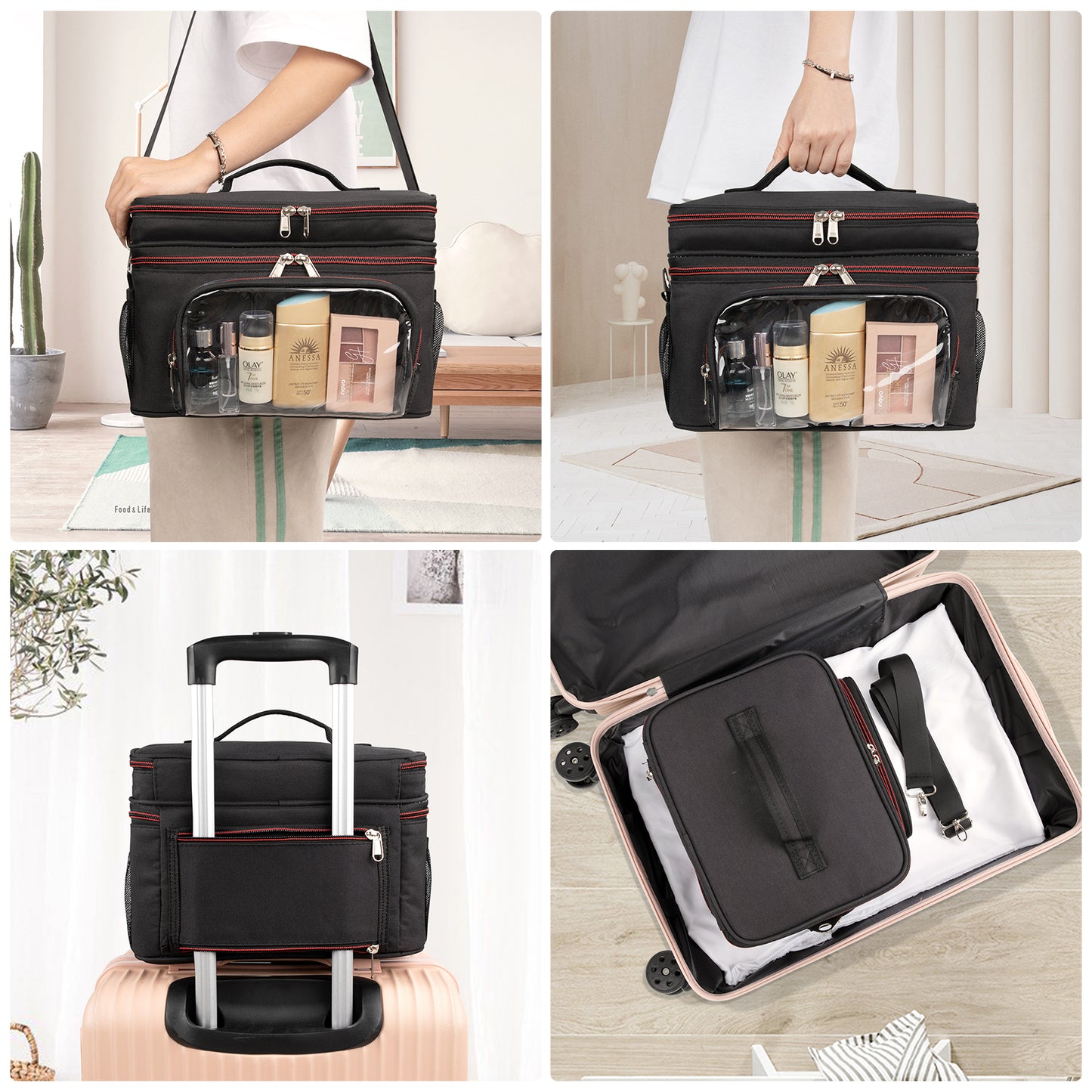 Relavel Heat Insulation Cooler Makeup Bag