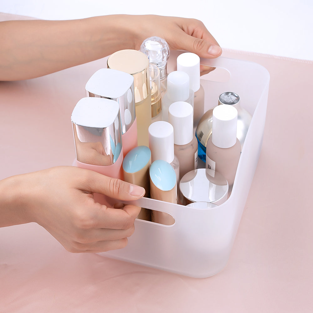 Stackable Clear Makeup Organizer holder