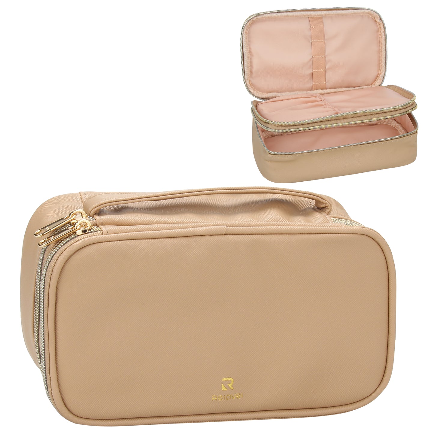 Relavel Makeup Bag Small Travel Cosmetic Bag