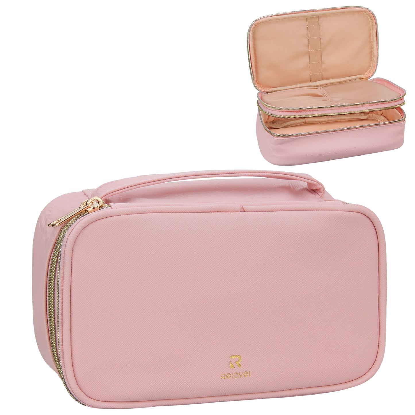 Relavel Makeup Bag Small Travel Cosmetic Bag