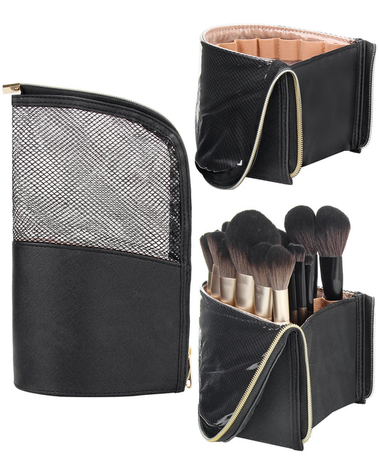 MONSTINA Makeup Brush Organzier Bag