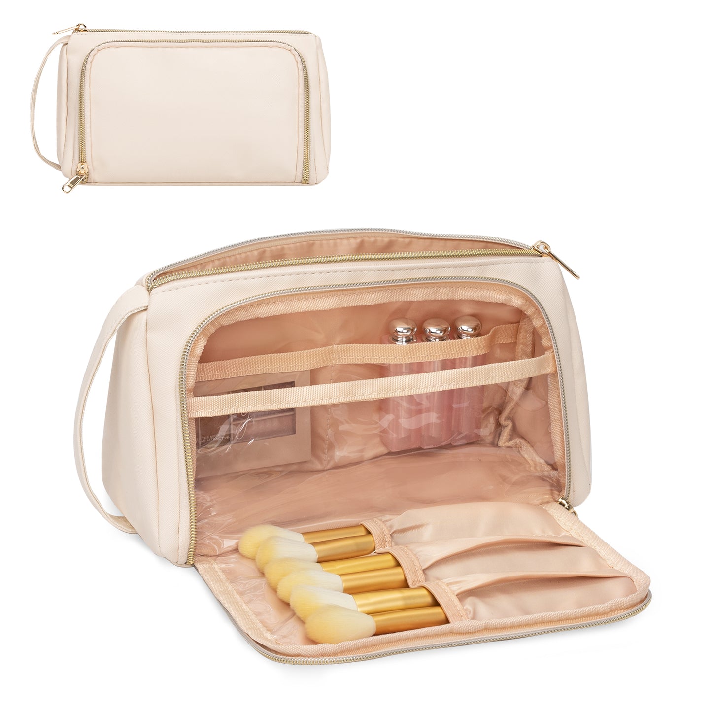 Small Travel Make Up Storage Organizer