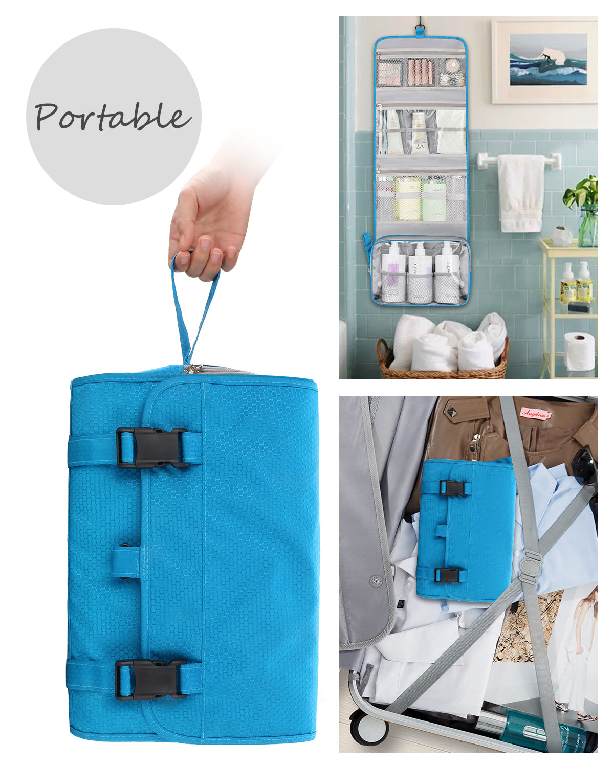 Relavel Travel Hanging Toiletry Bag