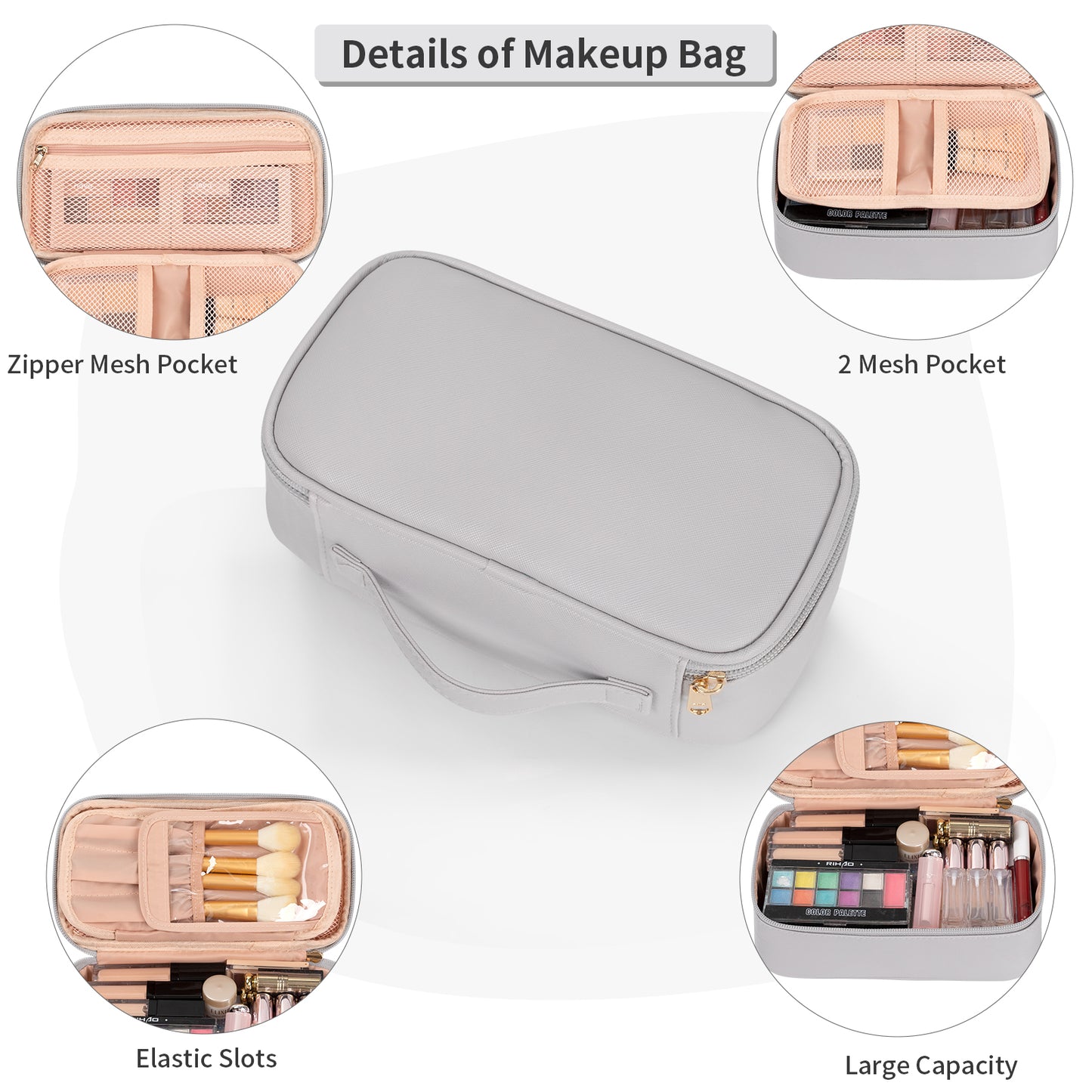 OCHEAL Small Makeup Bag