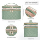 Double Layer Cosmetic Cases Travel Makeup Organizer  Bags