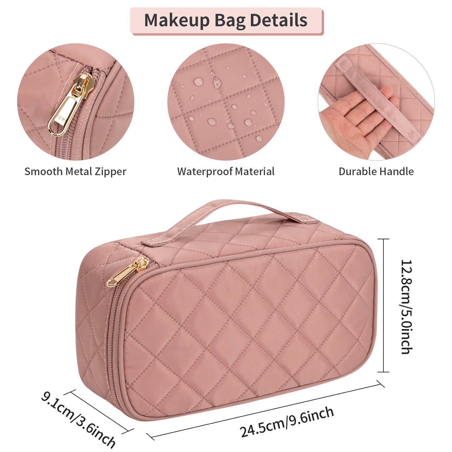 Portable Cute Travel Makeup Bag