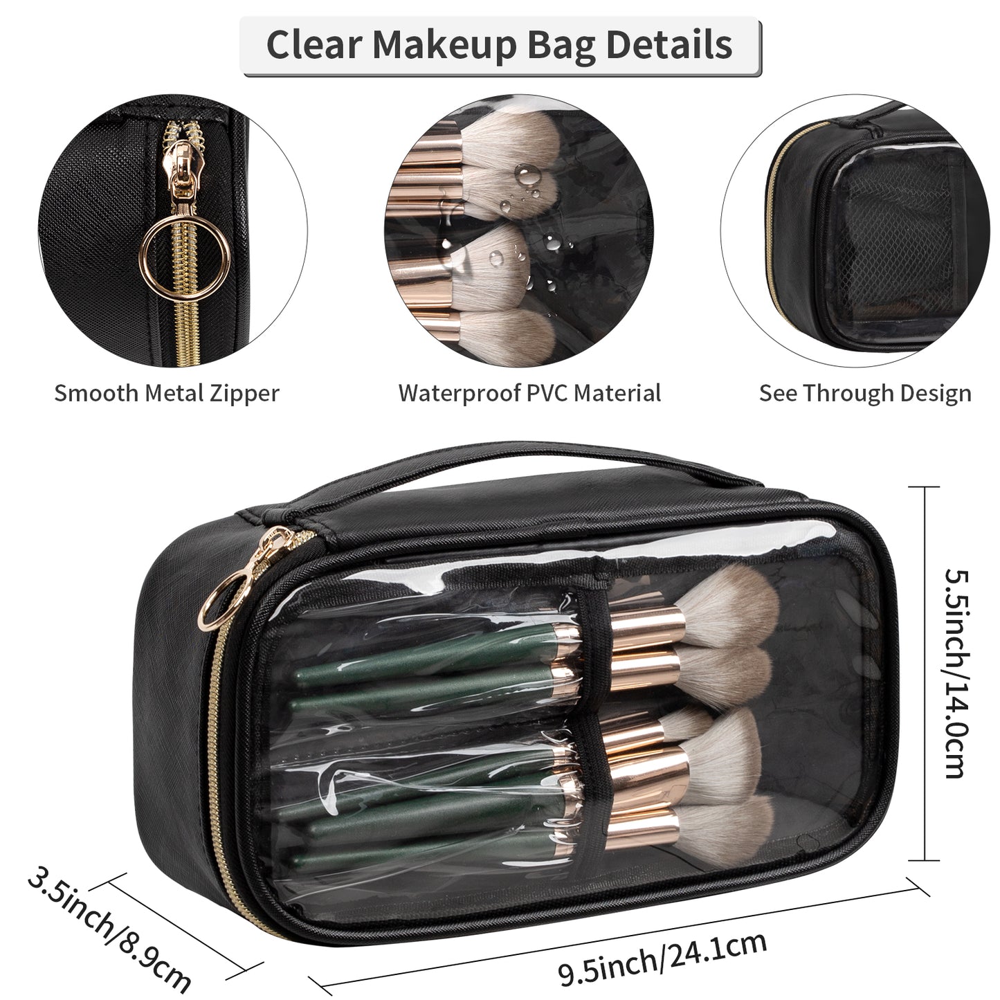 Portable Makeup Storage Organizer Cosmetic Bag