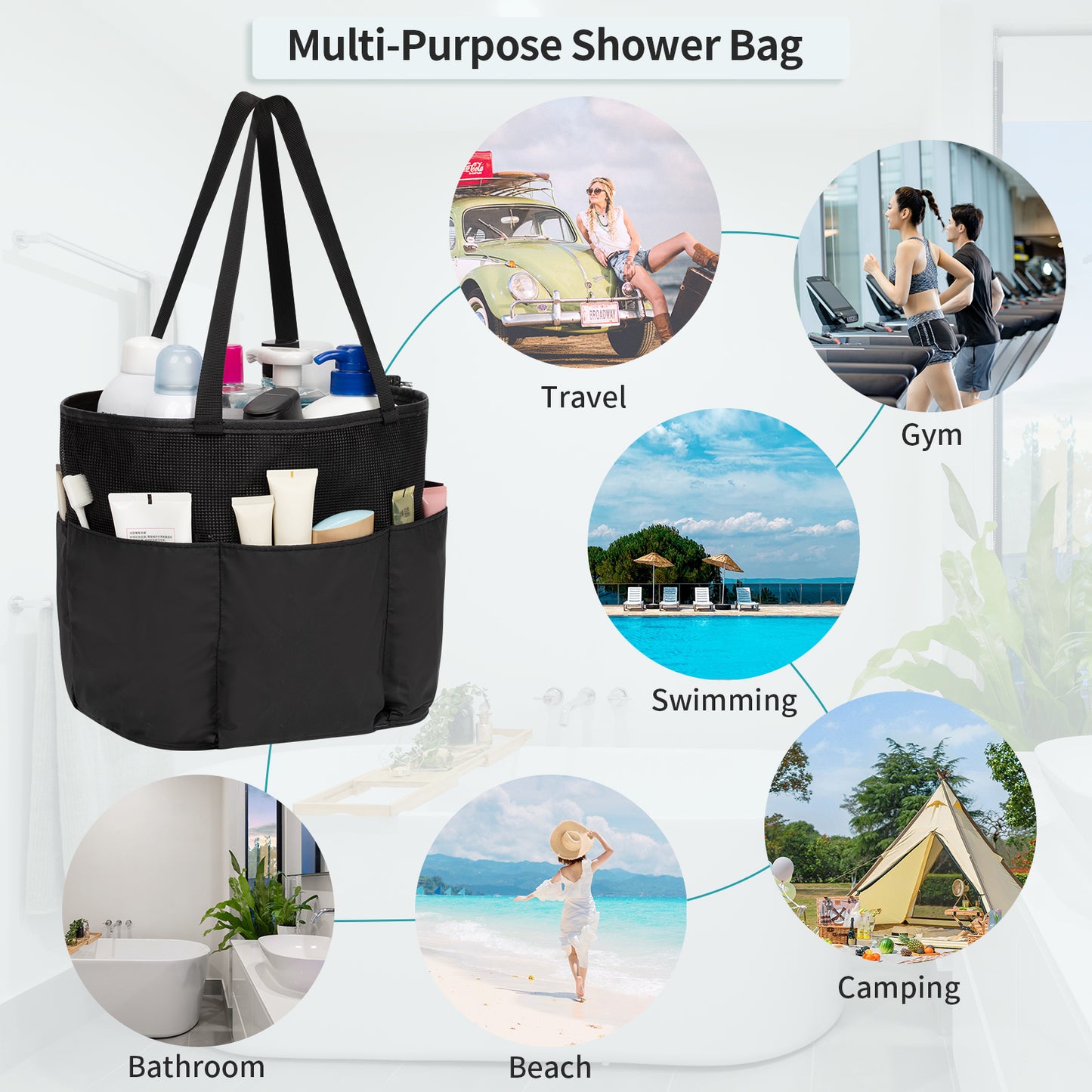 Large Capacity Toiletry Bag