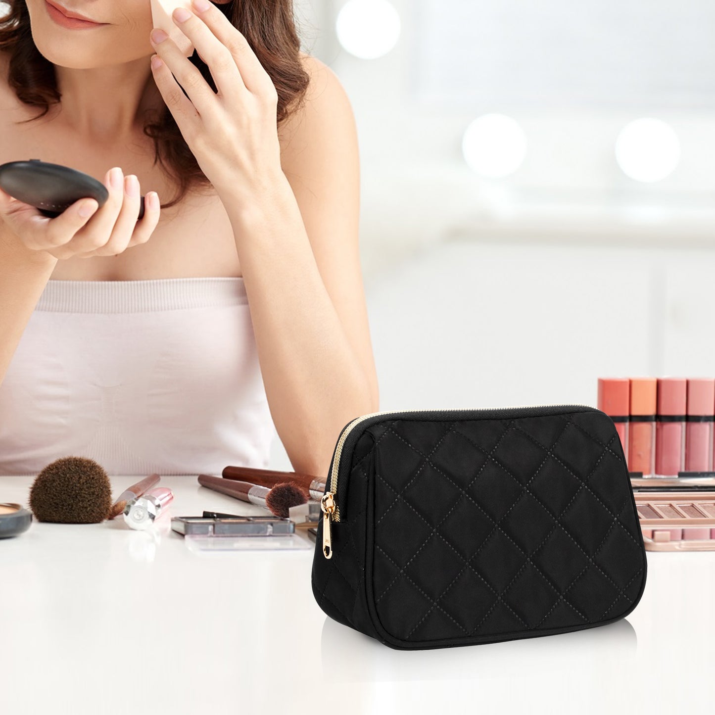 OCHEAL Small Makeup Bag