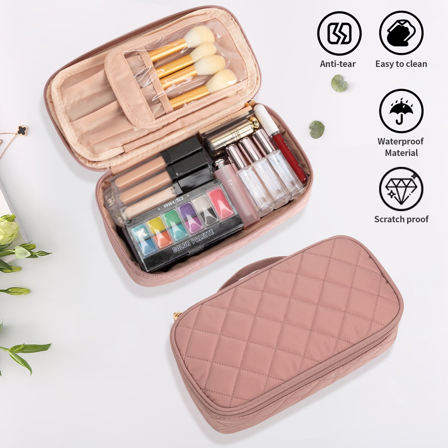 Portable Cute Travel Makeup Bag