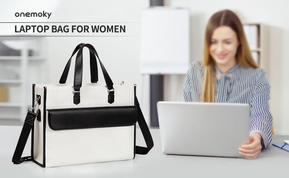 Women Briefcase Business Office Work Bag