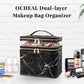 Relavel large makeup bag