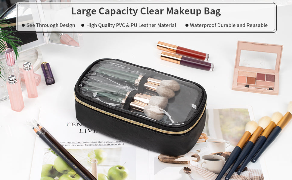 Portable Makeup Storage Organizer Cosmetic Bag