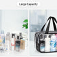 Draining & Waterproof Matte Translucent Toiletries Bag