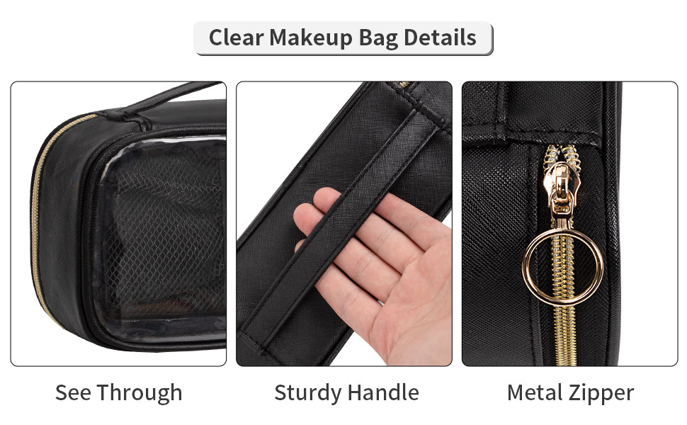 Portable Makeup Storage Organizer Cosmetic Bag