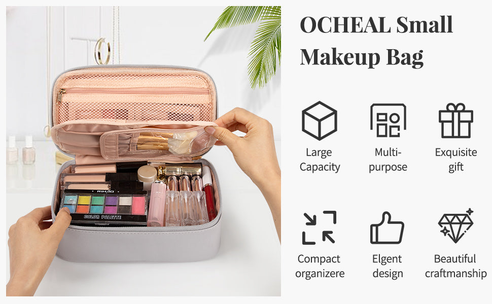 OCHEAL Small Makeup Bag