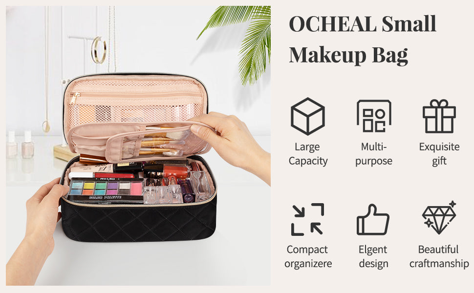 OCHEAL Small Makeup Bag