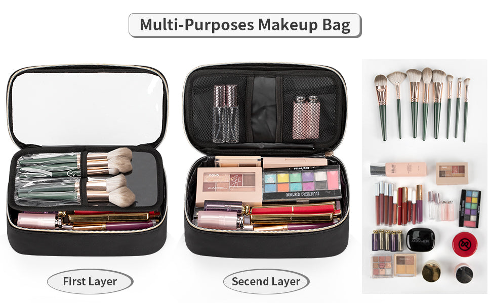 Portable Makeup Storage Organizer Cosmetic Bag