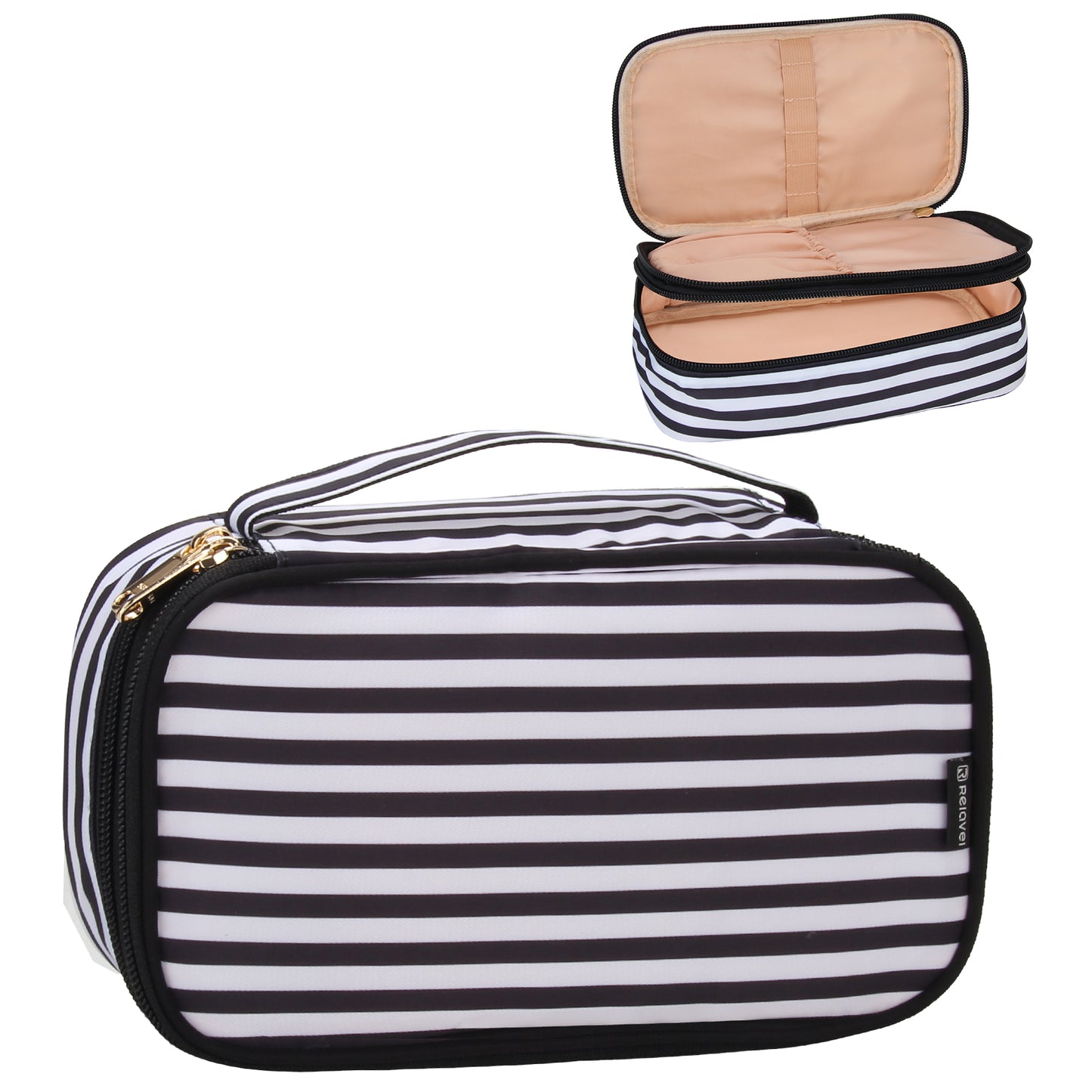 Relavel Makeup Bag Small Travel Cosmetic Bag