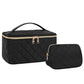 Relavel Rhombus Black Makeup Bags