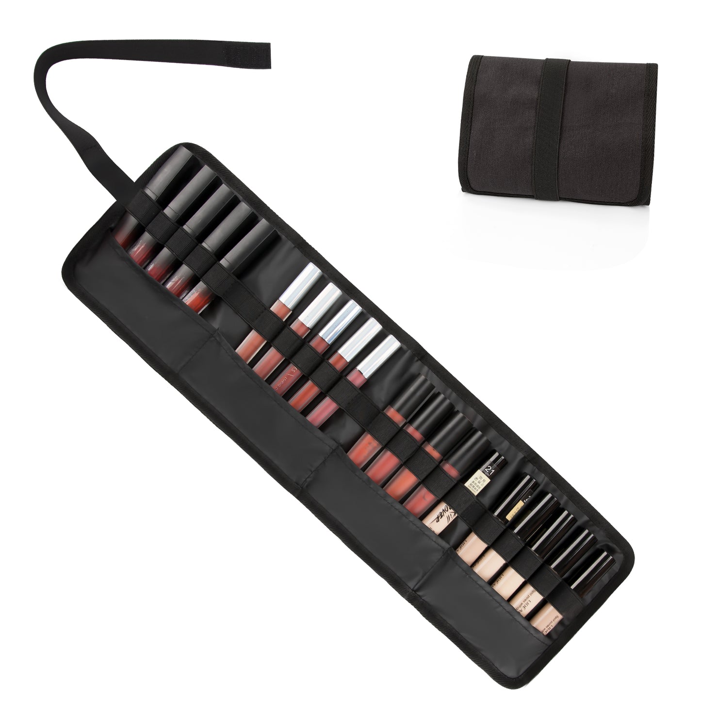 Relavel 20 Slots Rolling Lipstick Organizer