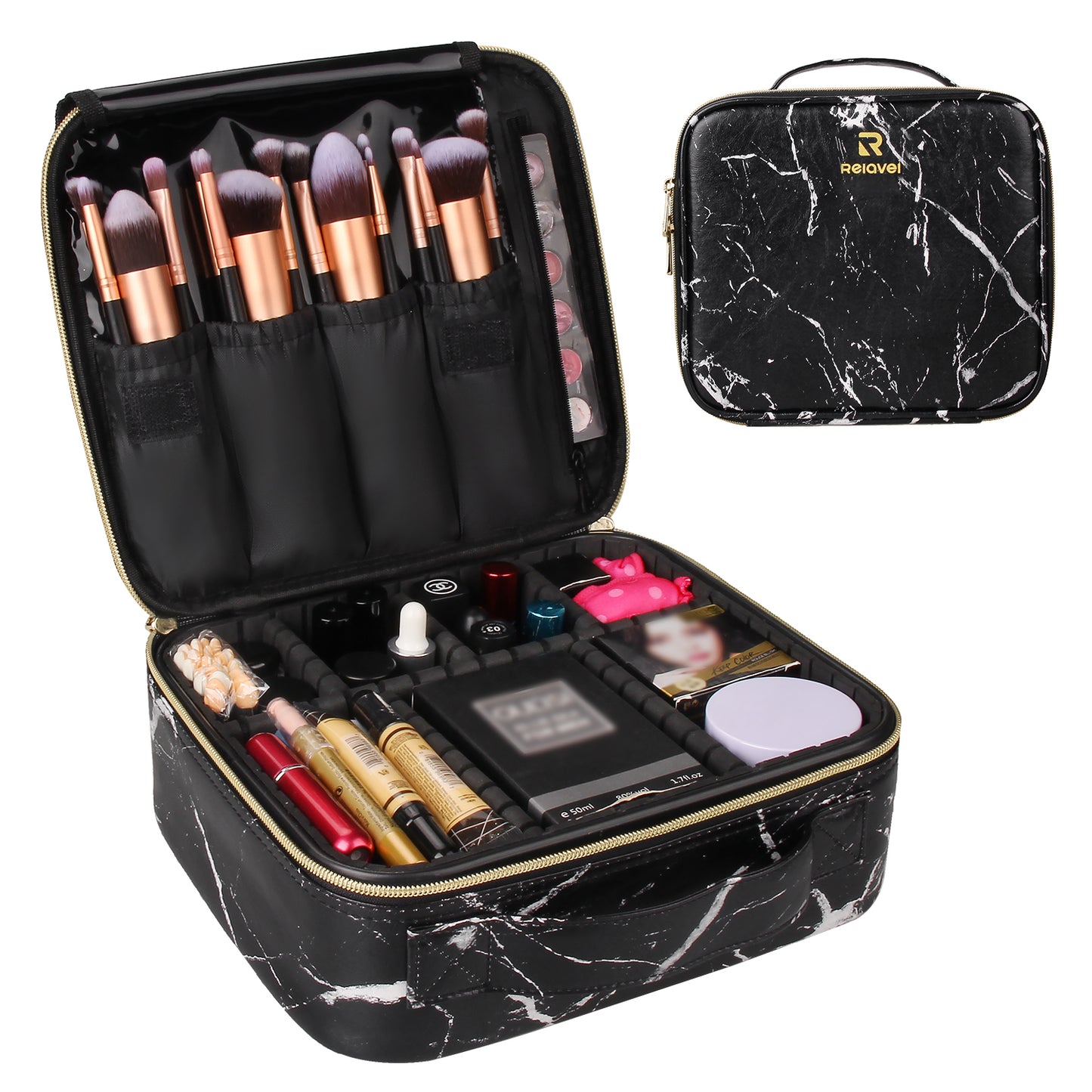 Relavel Small Makeup Case